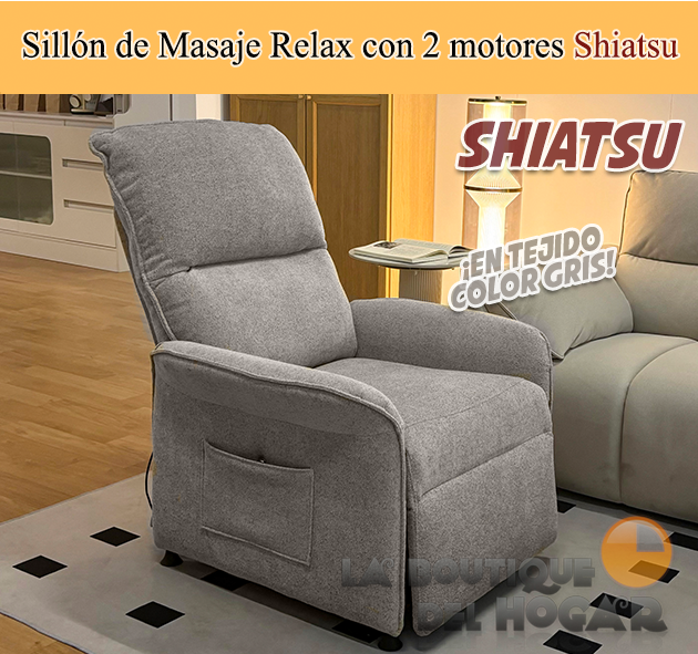 Sillon Relax Levantapersonas Modelo Shiatsu