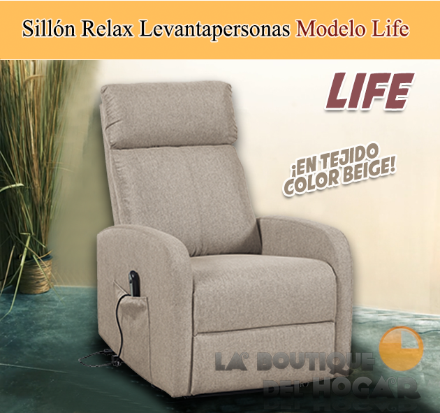Sillon Relax Levantapersonas Modelo Life