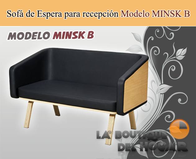 Sofá de espera para recepción Minsk B