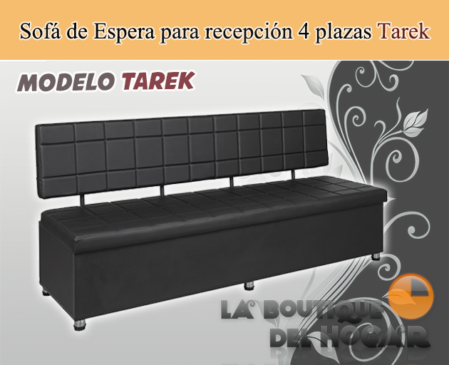 Sofá de espera para recepción LBH 3950