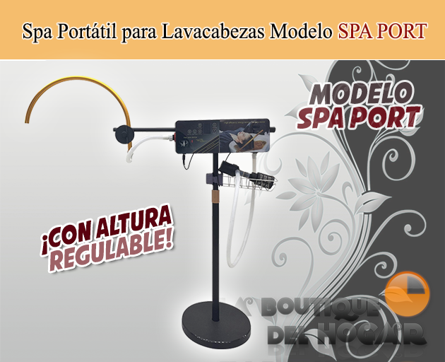 Spa Portátil para Lavacabezas Modelo SPA PORT