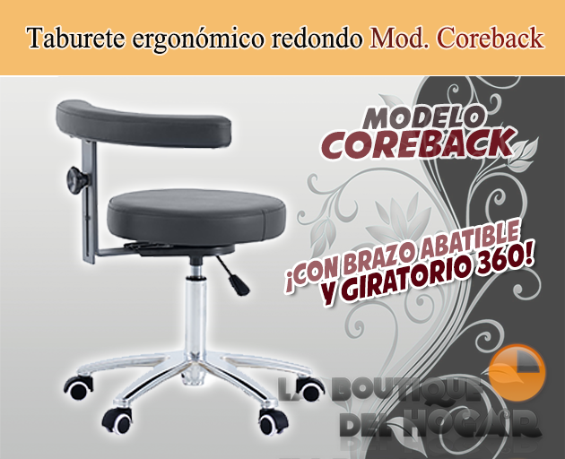 Taburete Modelo Coreback
