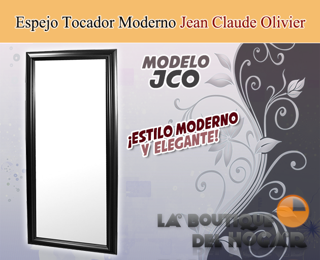 Tocador de Peluquería estilo Moderno con espejo Modelo Jean Claude Olivier