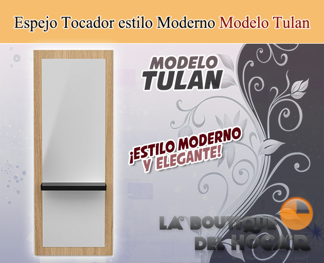 Tocadores De Peluquería LED Y Estante Negro Modelo TRAZ