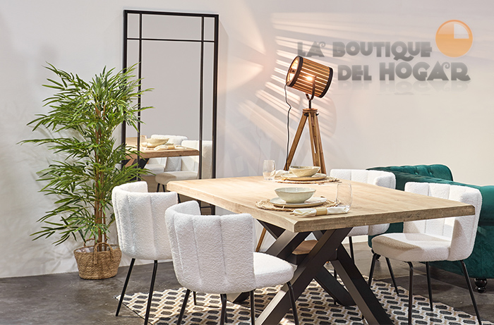 Espejo Moderno con estructura rectangular tipo ventana Modelo Orlando