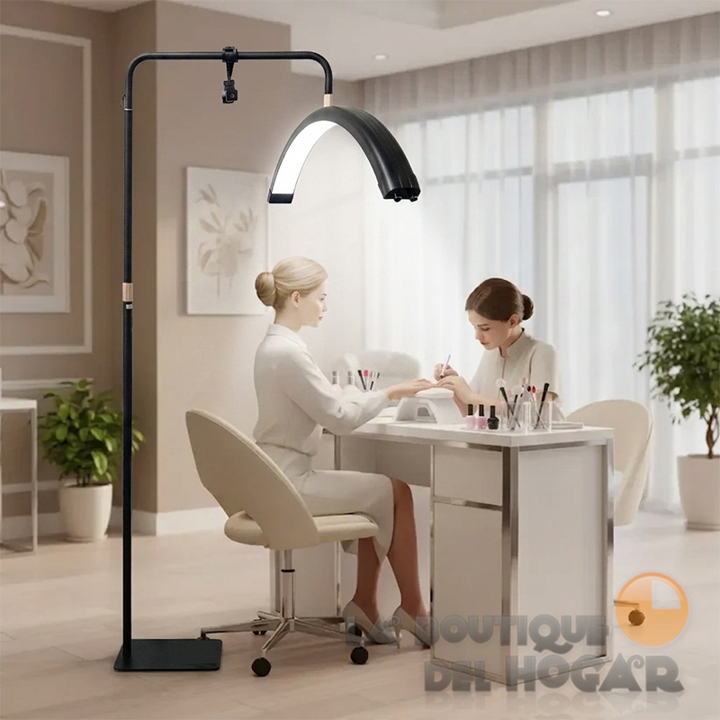Lupa con Lampara LED de 5 aumentos con luz fría y brazo articulado Widen Plus
