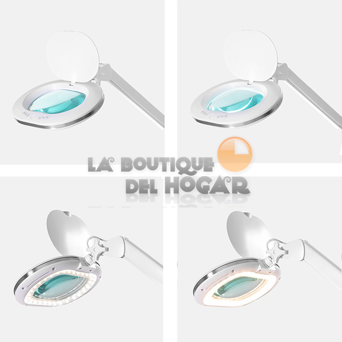 Lampara LED de 5 aumentos