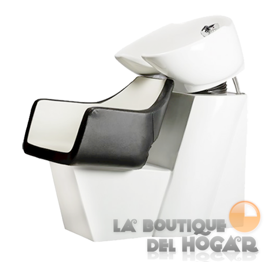Lavacabezas con pica blanca y respaldo ergonómico Modelo Air Line
