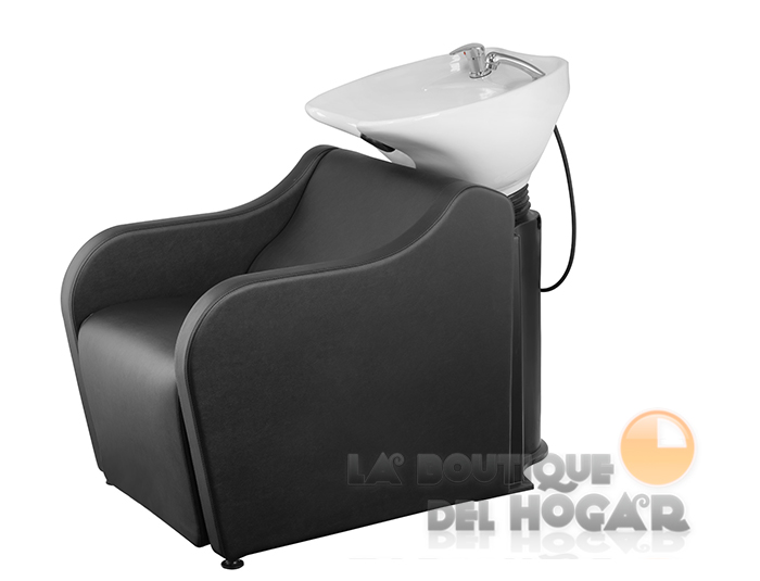 Lavacabezas con pica blanca Modelo Brisal PowerPlus Negro
