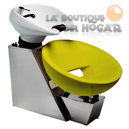 Lavacabezas con pica blanca y respaldo ergonómico Modelo Buddy
