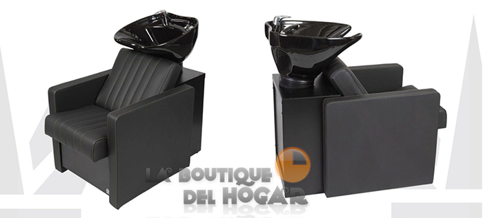 Lavacabezas con pica basculante y espacio de almacenaje Modelo Eclipse