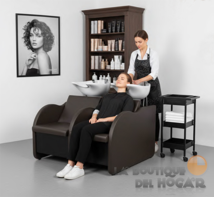 Lavacabezas Onda Doble con pica blanca Modelo LBH Holanda