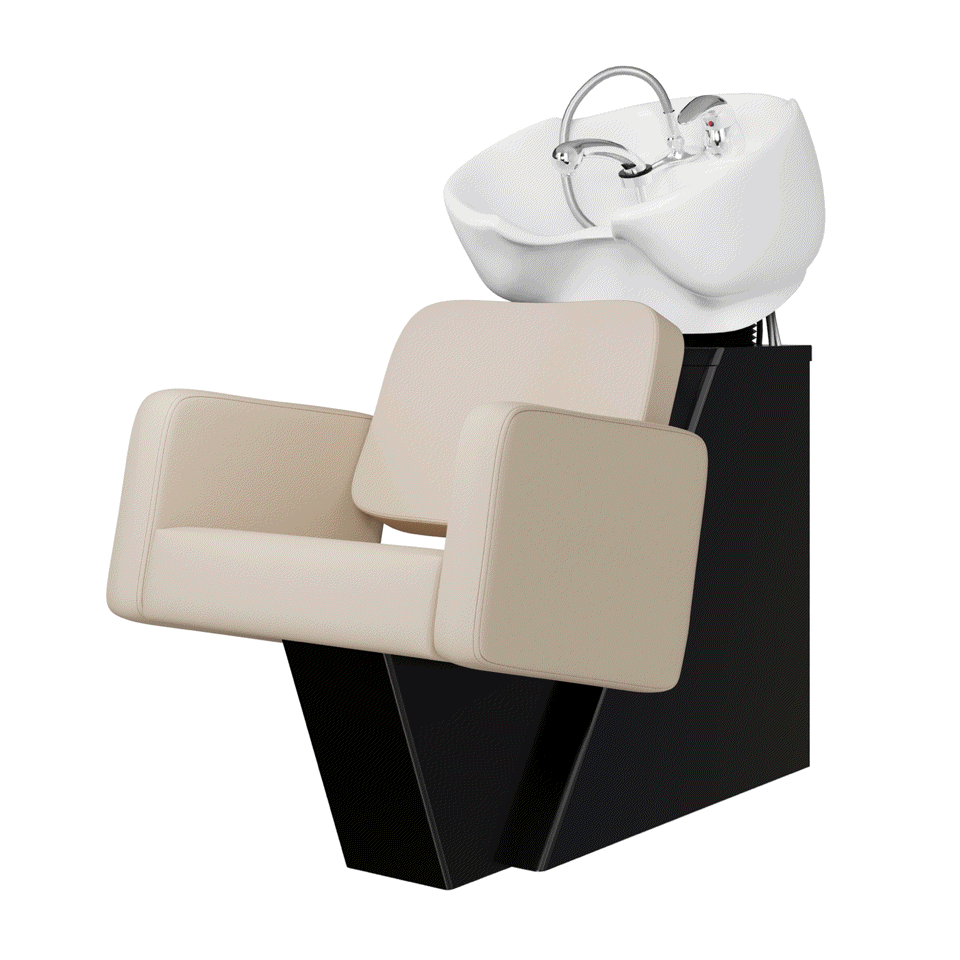 Lavacabezas con respaldo ergonómico Modelo Tor - Color y pica personalizada