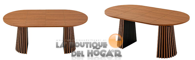 Mesa de comedor extensible Brandon