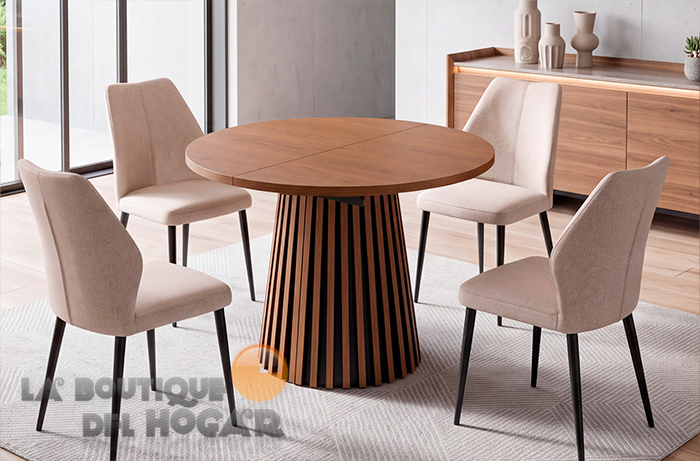 Mesa de comedor extensible Brandon