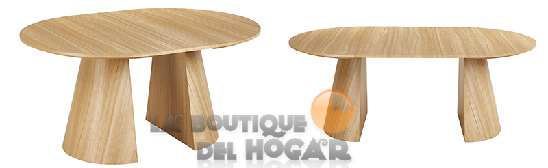 Mesa de comedor extensible Damiano