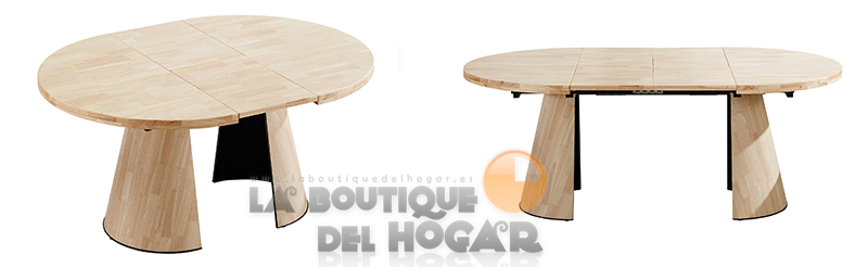 Mesa de comedor extensible kenia
