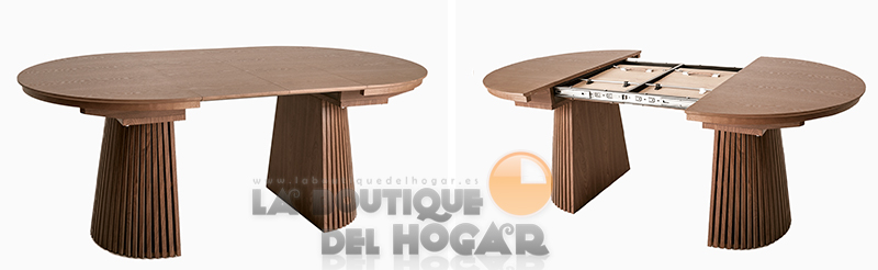 Mesa de comedor extensible Redford