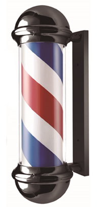 Poste giratorio para Barbería