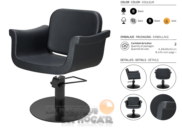 Sillón hidráulico de corte modelo Hydra B