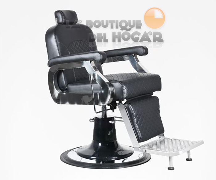 Sillón Barbero hidráulico reclinable y giratorio con reposabrazos Modelo Esus