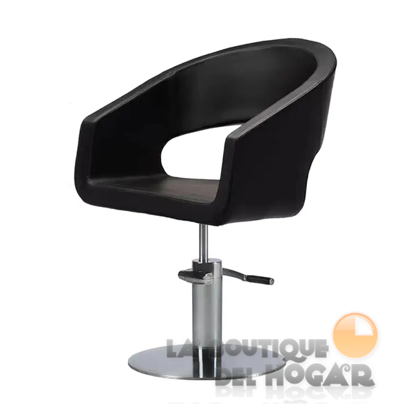 Sillón hidráulico de linea cuadrada con reposabrazos 