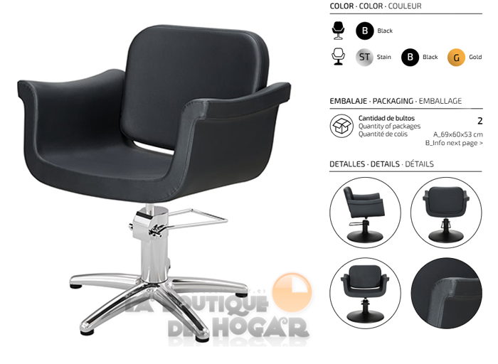Sillón hidráulico de corte modelo Hydra B