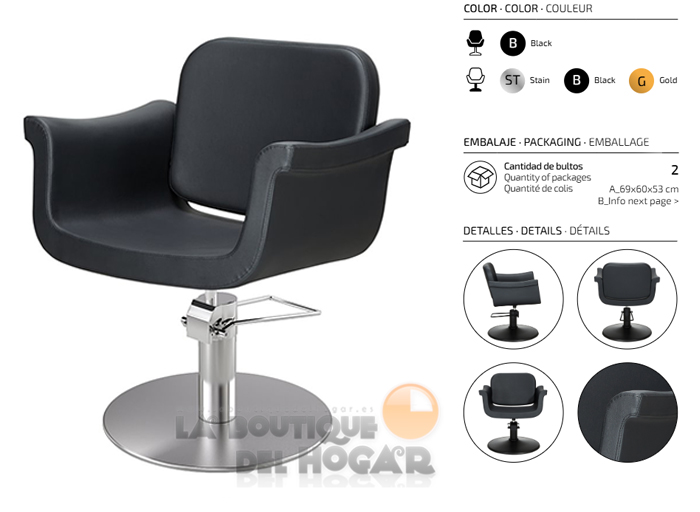 Sillón hidráulico de corte modelo Hydra B