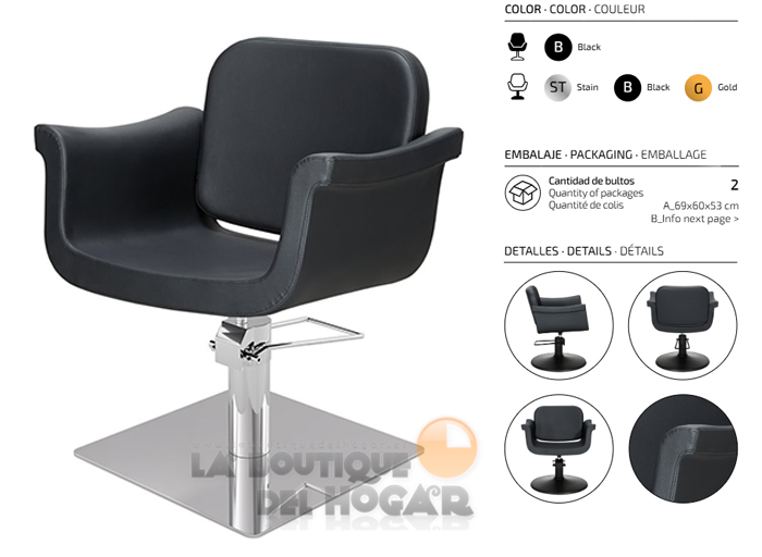 Sillón hidráulico de corte modelo Hydra B