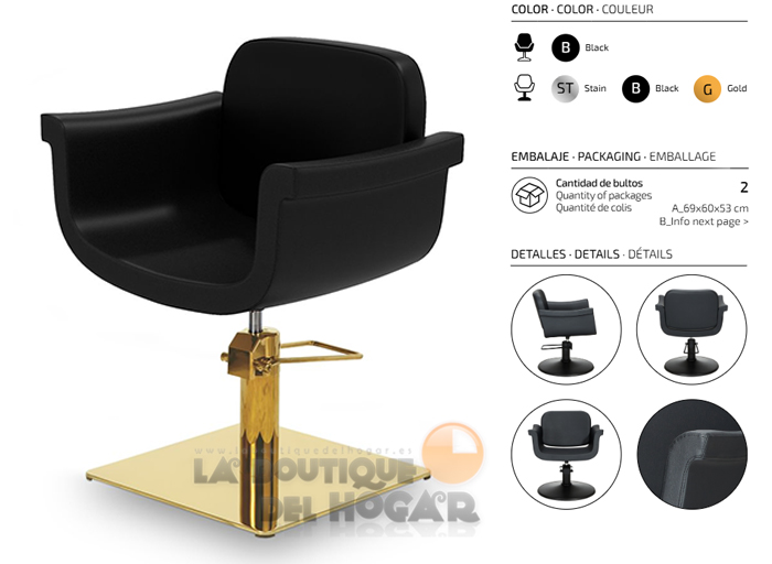 Sillón hidráulico de corte modelo Hydra B