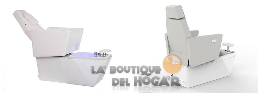 Sillón de Pedicura SPA tapizado en PU con Hidromasaje Modelo Agate