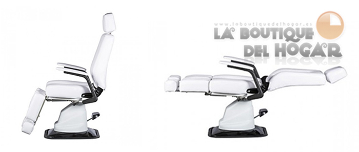 Sillón de Pedicura Hidráulico con reposapies independiente Modelo Torino