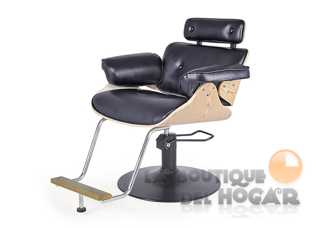 Sillón hidráulico de corte con reposabrazos Modelo Club