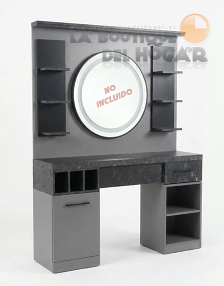 Tocador de Peluquería estilo Moderno Modelo Zinc