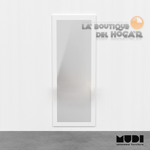 Tocador de Peluquería estilo Moderno con espejo Modelo Dresser White