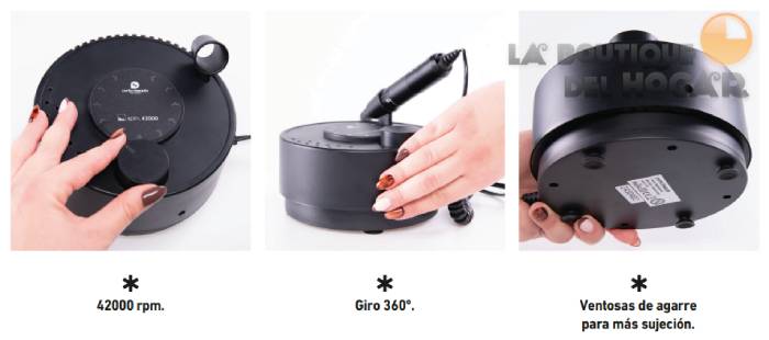 Torno de Uñas Profesional con pedal Modelo Spin 42000