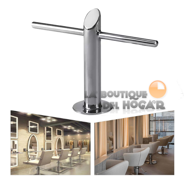 Reposapiés de Peluquería de acero inoxidable Modelo Obelisco