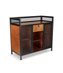 Mueble Mostrador de recepción con cajón y estantes Modelo Adrian