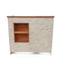 Mueble de recepción con puerta y cajones Afrodita Modelo MR12B - color blanco