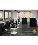 Pack - Sillón Jones / Tocador William 3B / Recepcion Earl / Mueble expositor Reno