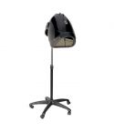 Secador de casco Iónico con pie regulable en altura 3V Modelo Ionic Black