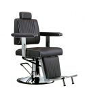 Sillón Barbero hidráulico reclinable y giratorio con reposabrazos Modelo Cut