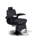 Sillón Barbero hidráulico reclinable y giratorio con reposabrazos Modelo Hugo B 