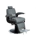 Sillón Barbero hidráulico reclinable y giratorio con reposabrazos Modelo Hugo GG