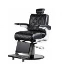 Sillón Barbero hidráulico reclinable y giratorio con reposabrazos Modelo Omega