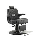 Sillón Barbero hidráulico reclinable y giratorio con reposabrazos Modelo Quiff