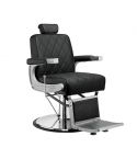 Sillón Barbero hidráulico reclinable y giratorio con reposabrazos Modelo Taper