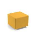 Sofá de espera modular para recepción Modelo Cube - color ocre