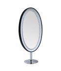 Tocador de Peluquería estilo Moderno con Espejo LED Modelo Doble Royal Elypse