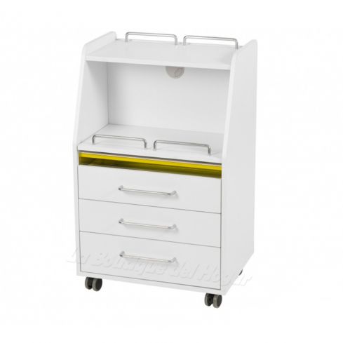 Carrito Auxiliar con cajones y esterilizador Spin Modelo WK-T001